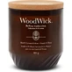 Woodwick Cassis et rose - Bougie parfumée moyenne, 181 g