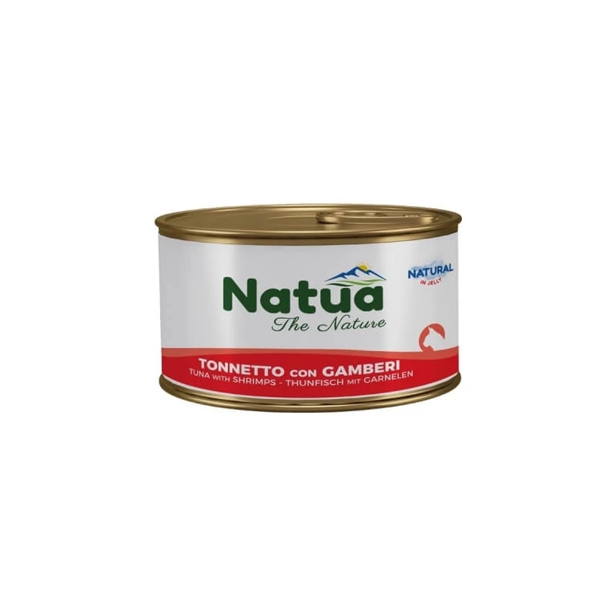 Natua Natural Tuna and Shrimp in Jelly - Complete Cat Food, 85 g