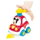 Disney Press &amp; Go - Duwauto voor kinderen, diverse kleuren
