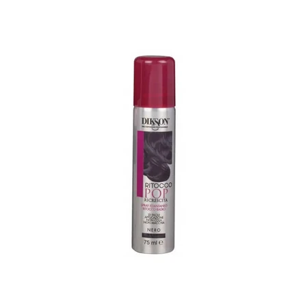 Dikson Pop Root Touch-Up – spray do natychmiastowego pokrycia odrostów na czarno, 75 ml: ceny i cechy