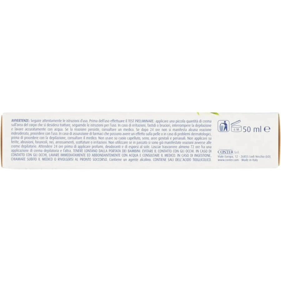 Depilzero Crema depilatoria viso pelli delicate con fior di loto e aloe vera 50 ml