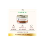 Almo Nature HFC Rundvlees met aardappelen en erwten - Aanvullend natvoer voor volwassen honden, 95 g