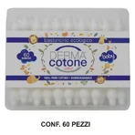 Dermacotone Eco-Friendly Baby Cotton Swabs - 60 cotton swabs