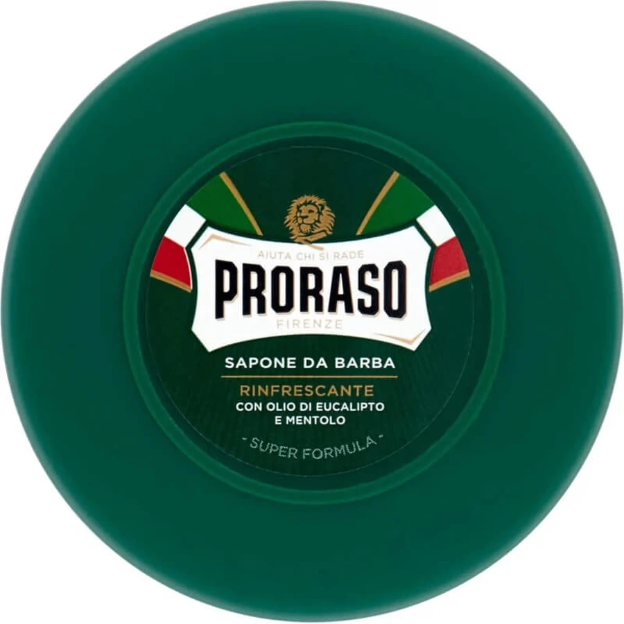 Proraso Refreshing – mydło do golenia w miseczce z olejkiem eukaliptusowym i mentolem, 75 ml: ceny i cechy