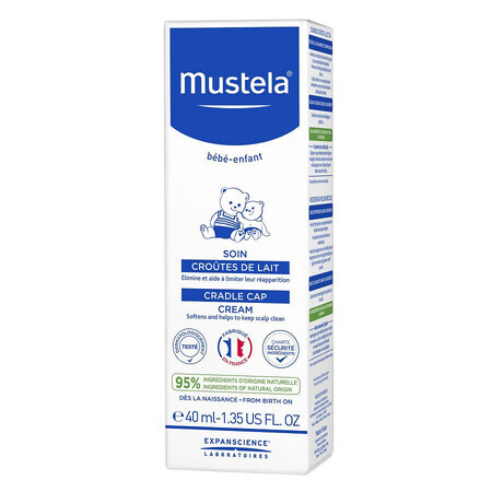 Crème tegen kalkaanslag, 40 ml, Mustela