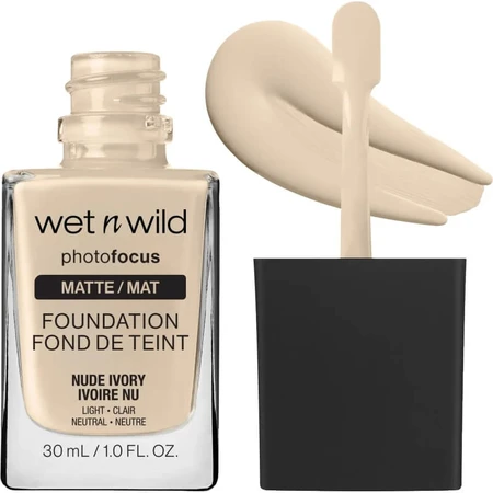 Wet n Wild Photofocus Foundation - Vloeibare foundation - Nude Ivory