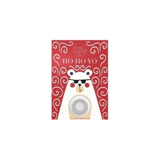 Invisibobble Original Weihnachtsgrußkarte – Haargummi aus Silikon – Ho Ho Yo
