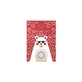 Invisibobble Original Weihnachtsgrußkarte – Haargummi aus Silikon – Ho Ho Yo
