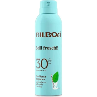 Bilboa SPF 30 – spray przeciwsłoneczny, odświeżający, wysoka ochrona, 150 ml