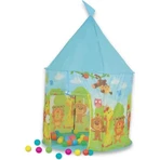 Moni Trade Castle Tent - Game with 25 Colored Balls