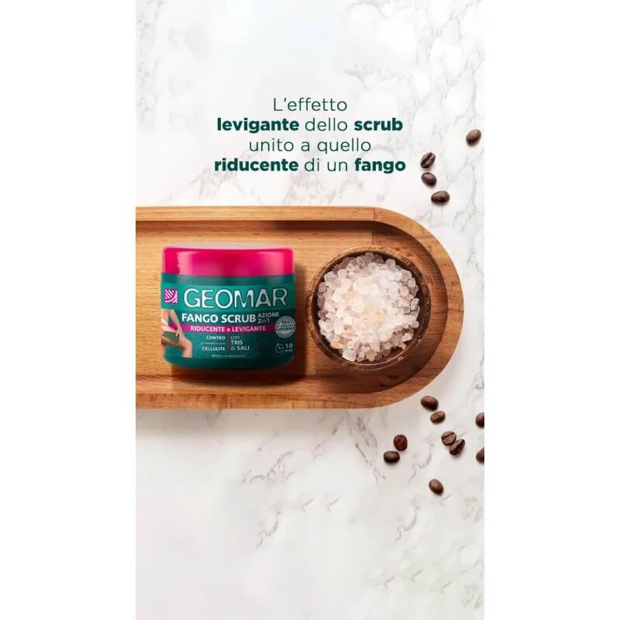 Geomar 2-in-1-Schlammpeeling zur Figurformung und Hautglättung, 600 g