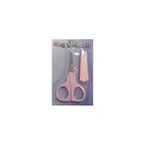 Tijeras redondeadas King Baby para niños; disponibles en rosa y azul claro