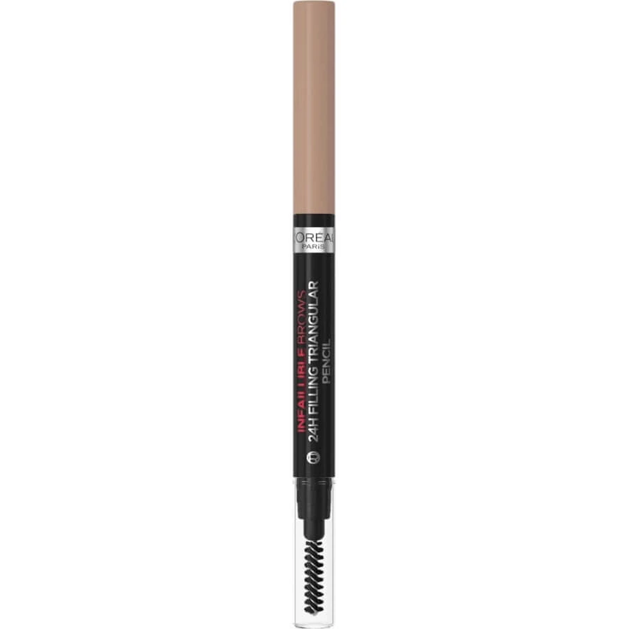 L'Oréal Paris Infaillible Brow Xpert - Crayon à sourcils n° 6.0 Blond foncé