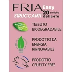 Fria Easy - 20 biodegradable makeup remover wipes