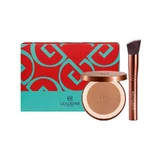 Collistar Gift Set: Silk-Effect Bronzing Powder 4.4 Hawaii Matte + Teardrop Brush
