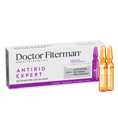 Anti-Falten-Expertenbehandlung, 10 Fläschchen x 2 ml, Fiterman