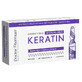 Behandeling voor breekbaar haar Versterkende keratine, 12 flacons x 10 ml, Fiterman