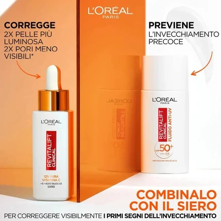 L'Oréal Paris Revitalift Clinical Anti-UV-Fluid LSF 50+ – Gesichtscreme 50 ml