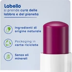 Labello Blackberry Shine - Bálsamo labial con color y aroma a mora, 5,5 ml