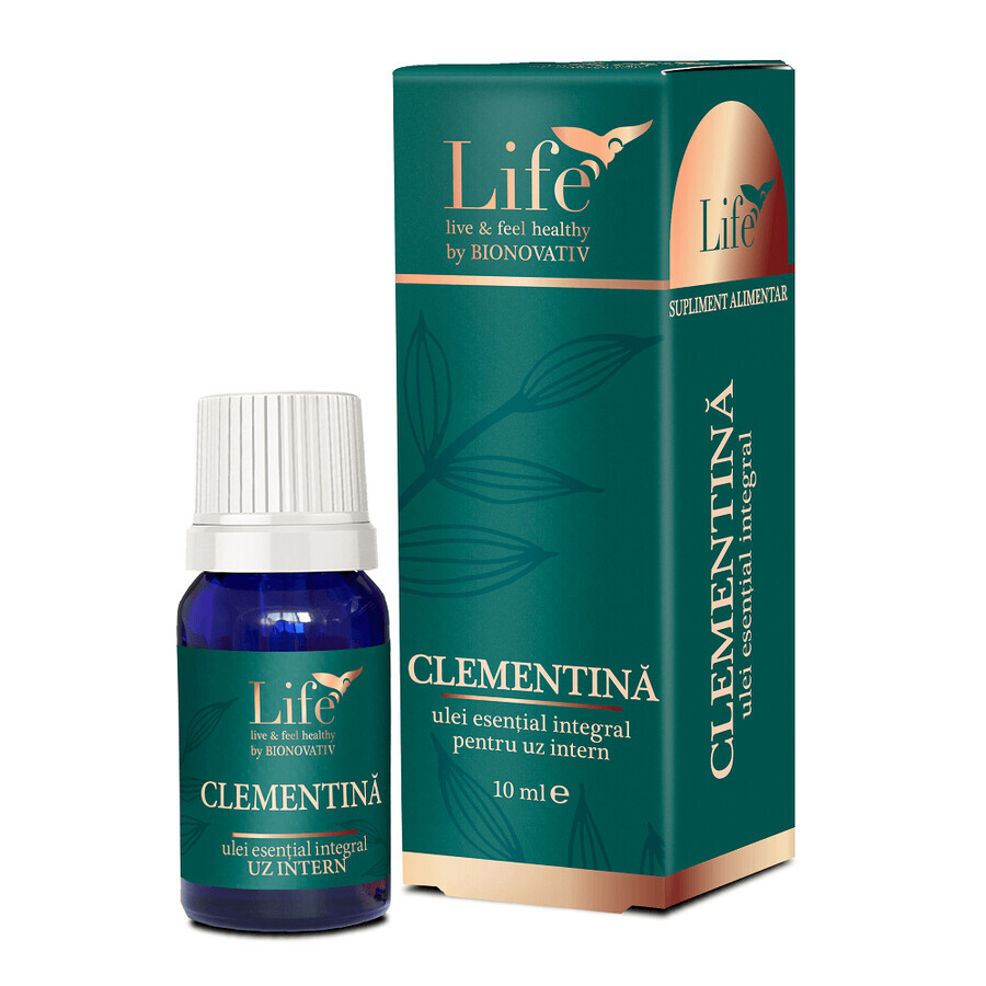 Clementine hele essentiële olie, 10 ml, Bionovativ