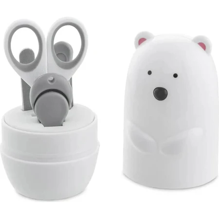 Chicco Polar Bear – zestaw do manicure dla niemowląt 4 w 1: ceny i cechy