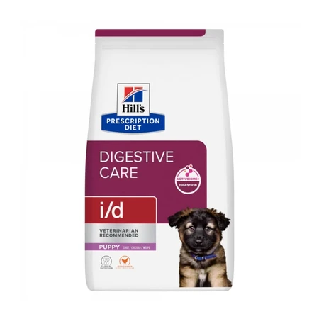 Hill’s Prescription Diet i/d – hrană uscată ușor digerabilă pentru pui, cu pui, 4 kg