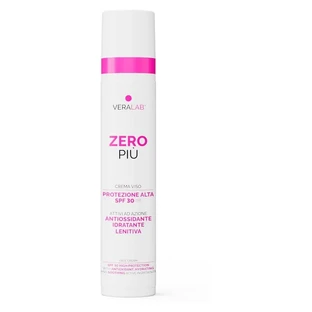 Veralab Crema solar facial SPF 30: hidratante y protectora, Zero Plus de alta protección, 50 ml