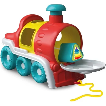 Clementoni Disney Baby - Trein met Mickey-vormpjes