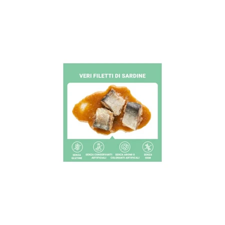 Schesir Schesir Sardines in Sauce - Complete Cat Food, 70 g