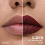 Veralab Overskin Kiss Code - Matte Liquid Lipstick No. 05 Deep Burgundy