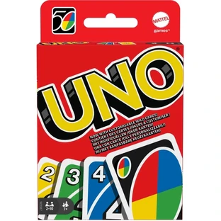Mattel Uno – Kartenspiel (Standardausgabe)