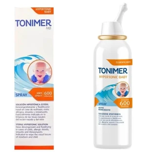 Tonimer Hypertonic Baby - Sterile Hypertonic Nasal Solution, 2 x 100 ml
