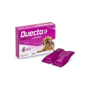 Candioli Duecto voor honden van 1,5–4 kg - Spot-on-behandeling tegen parasieten 4 x 0,44 ml