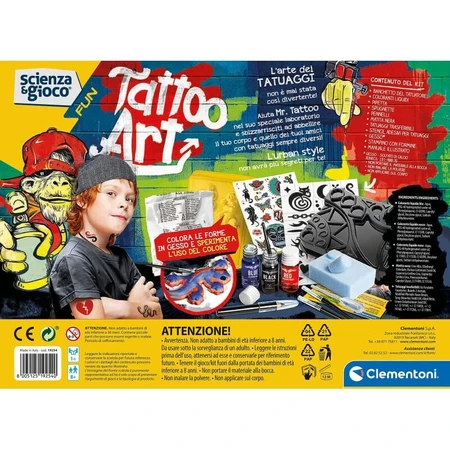 Clementoni Tattoo Art – Ein Spiel voller Kreativität