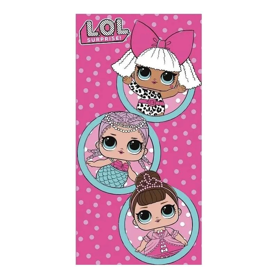 Lol Surprise Strandtuch 70 x 140 cm