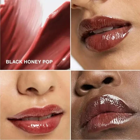 Clinique Pop Plush Kremowy Błyszczyk do Ust nr 01 Black Honey: ceny i cechy