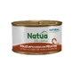 Natua Natural en caldo de pollo e hígado - Pienso completo para gatos, 85 g