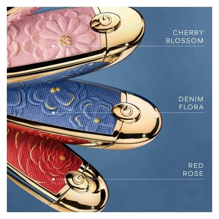 Guerlain Rouge G - Denim Flora-etui met dubbele spiegel