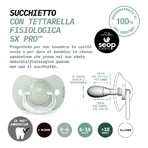 Suavinex wild&amp;free - 2 suzete din silicon sx pro 0-6 luni, albastru deschis
