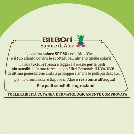 Bilboa Sunscreen SPF 50+ with Aloe Flavor, Very High Protection Spray, 250 ml