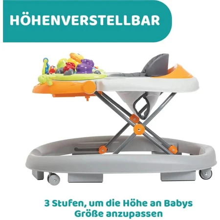 Chicco Walky Talky Baby Walker, Gray