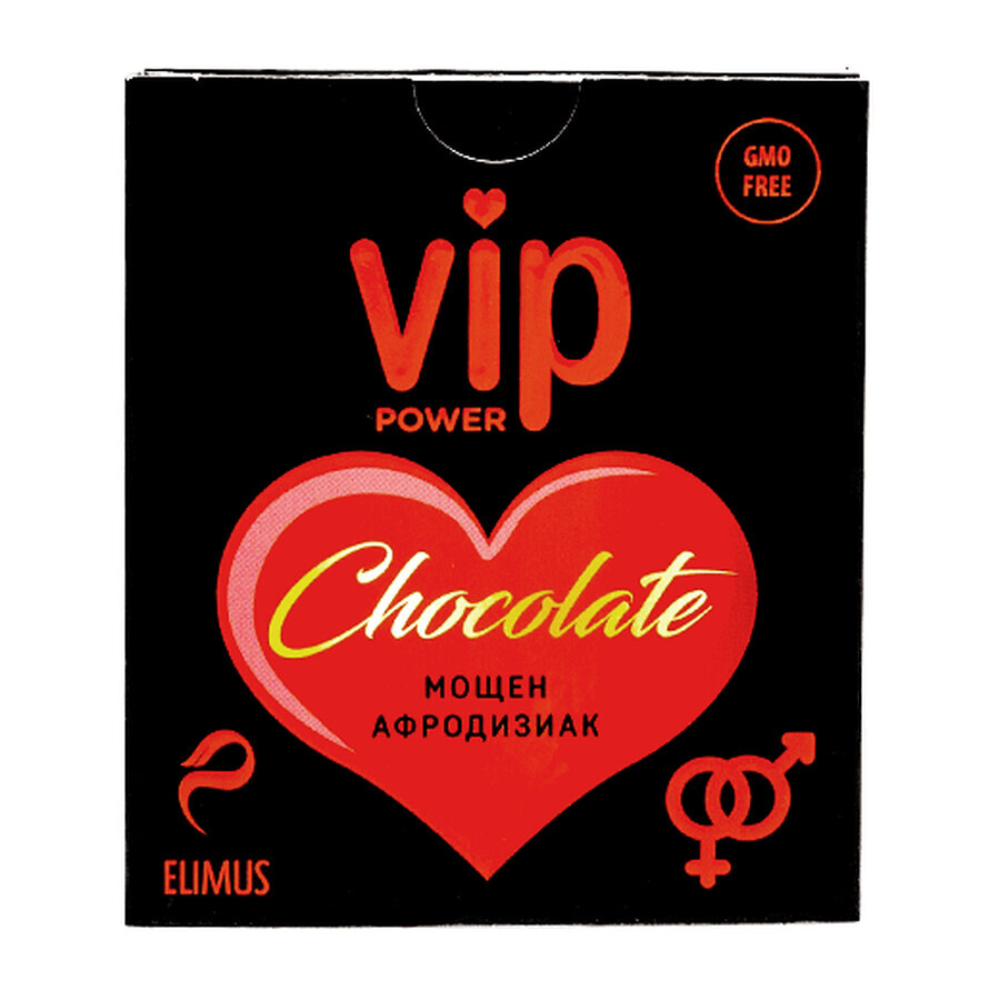 Vip Power Chocolade Hart Afrodisiacum