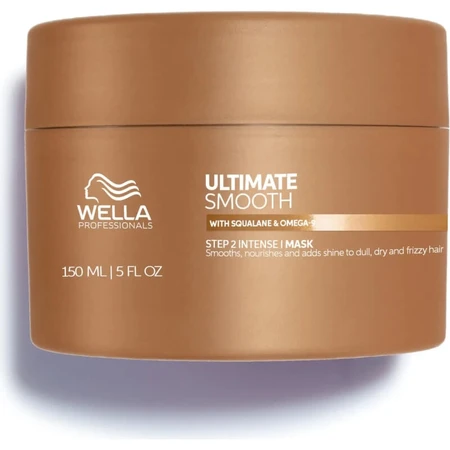 Wella Ultimate Smooth Schritt 2 – Intensivkur für trockenes und krauses Haar, 150 ml