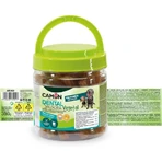 Camon Dental snack vegetal – hrană pentru câini cu orez, cartofi și vitamine adăugate, 350 gr
