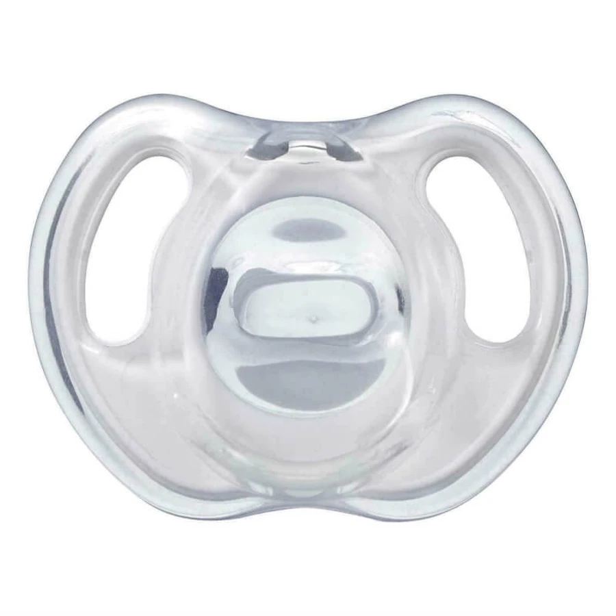 Tommee Tippee Ultra Light – 2 kieferorthopädische Schnuller aus medizinischem Silikon, 0–6 Monate