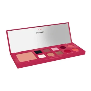 Pupa s – Make-up-Palette für Gesicht, Augen und Lippen, Nr. 003 Burgundy