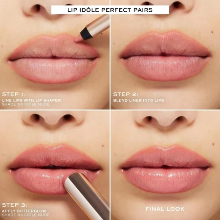 Lancome lip idole lip shaper - matita labbra matte n. 100 red now