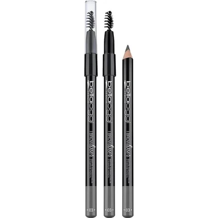 Bellaoggi I Brow Liner - Lápiz de cejas n.º 03 Brunette/Marrón oscuro