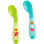 Chicco primo cucchiaio angolato 8m+ azzurro