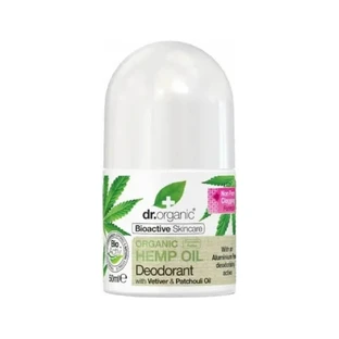 Dr. Organic – dezodorant w kulce z olejem konopnym, 50 ml